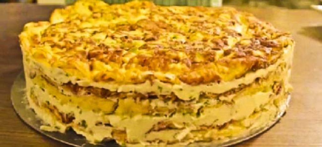 Reţetă tort din omletă