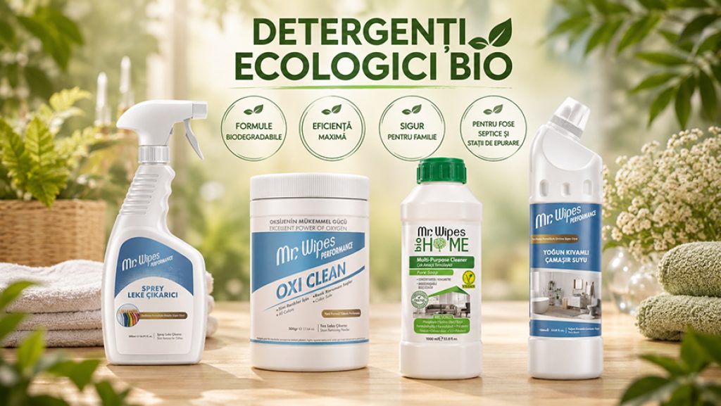 Despre detergentii ecologici Mr Wipes