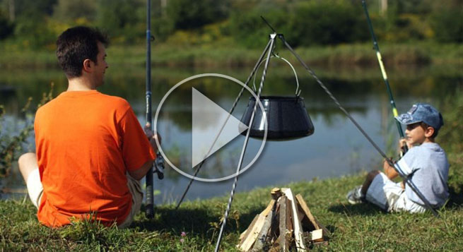 Faze comice cu pescari: clipuri video